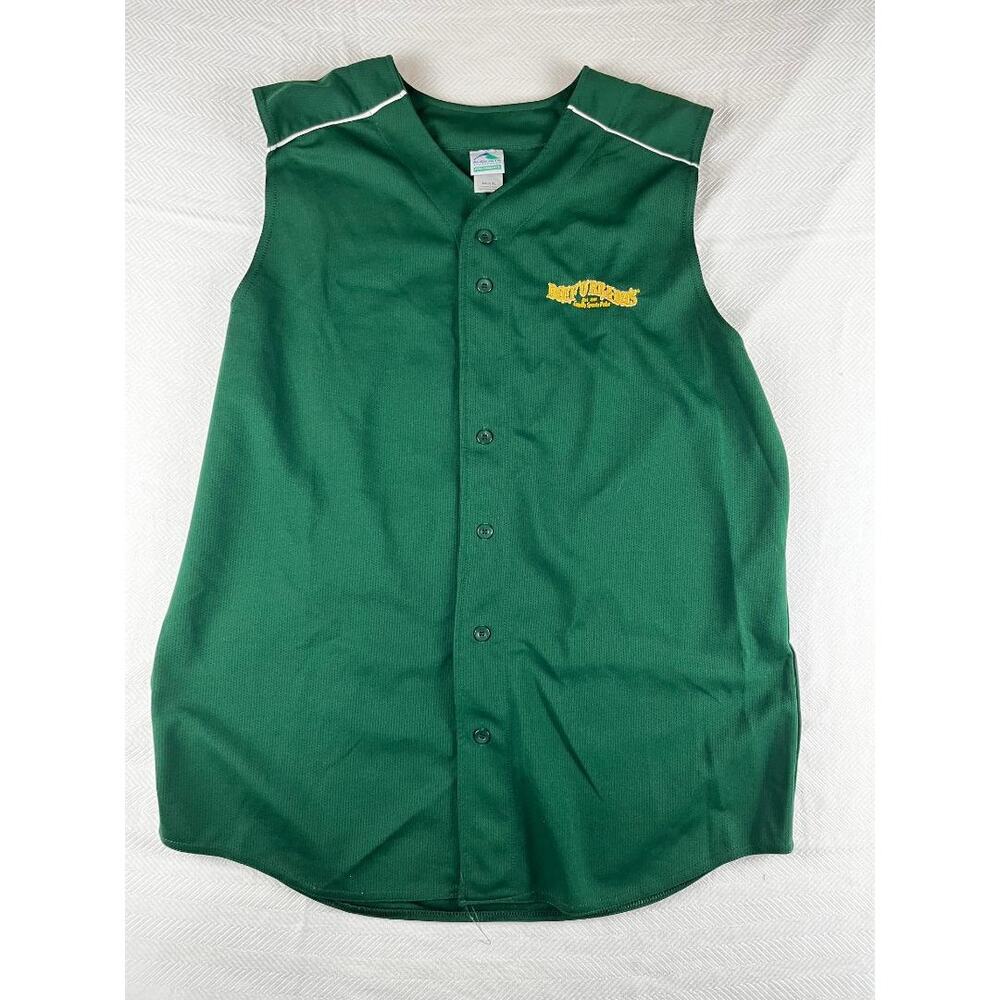 Mens Augusta Beef O Bradys Work Vest Xl Green Good Condition
